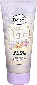 Купити Лосьйон Balea Shimmer, набір 2 шт: Golden Light лосьйон для тіла з золотим сяйвом (200 мл) + Summer Sunset лосьйон для тіла з блискітками (200 мл) - Фото 1 Лосьйон Balea Shimmer, набір 2 шт: Golden Light лосьйон для тіла з золотим сяйвом (200 мл) + Summer Sunset лосьйон для тіла з блискітками (200 мл) - Фото 1