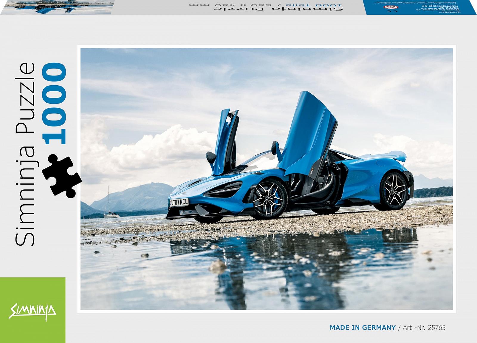 Пазл Simninja 1000 деталей McLaren 765LT Spider 68 x 48 см, фото №1