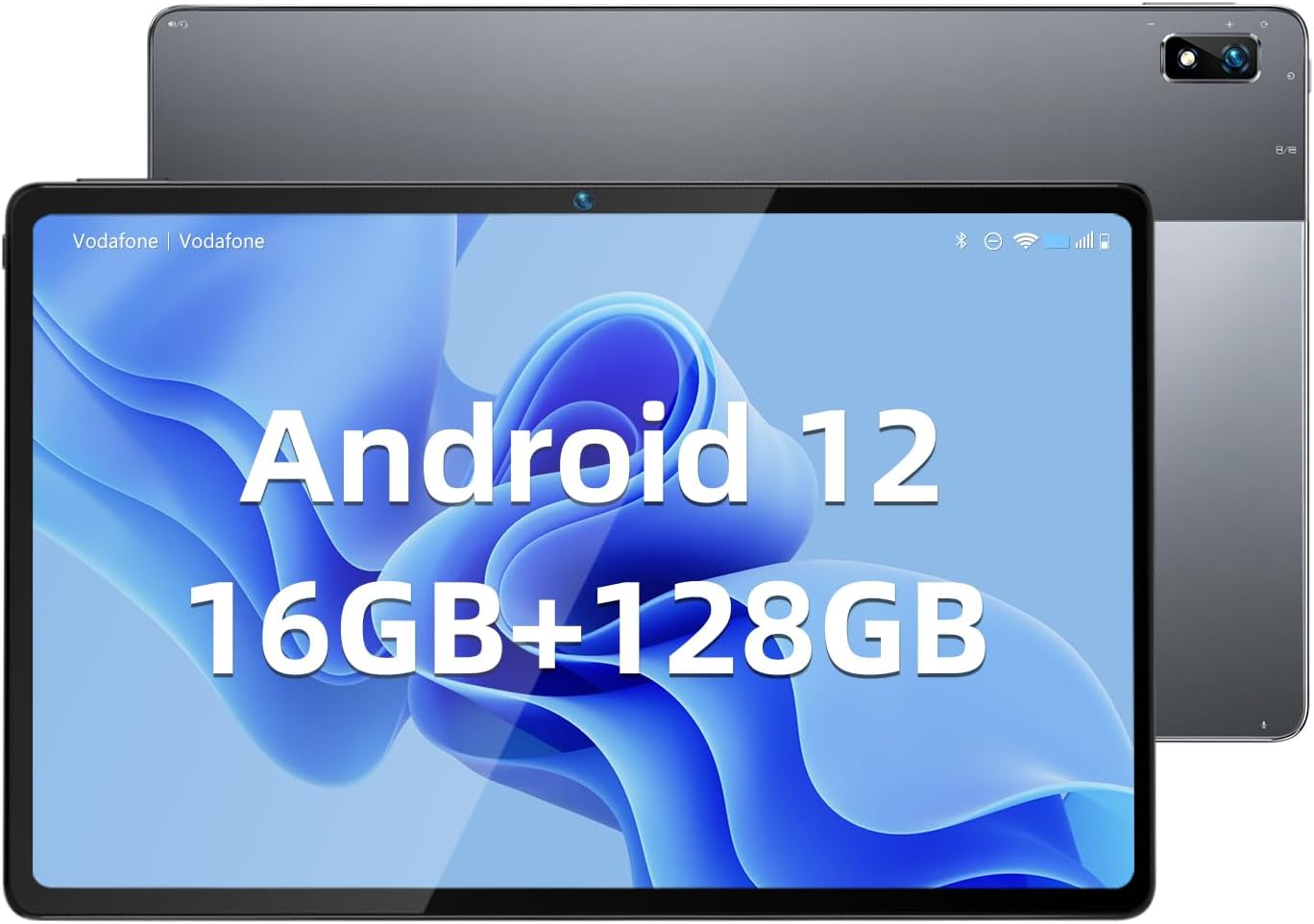 Планшет 10.4" BMAX I11 Plus 8+8/128GB 4G 2-SIM 8 ядер Android 12 6600mAh Grey, фото №1