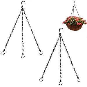 Ланцюги для підвісних кошиків Набір із 2 шт. Метал 40 см - Фото 1