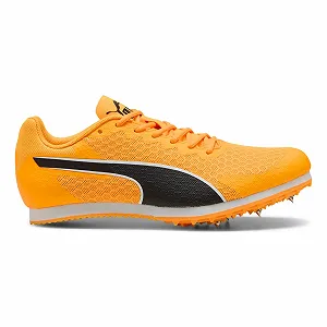 Детские беговые шиповки Puma Evospeed Star 9 Junior Sun Stream-Puma White-Black, Orange - Фото 1