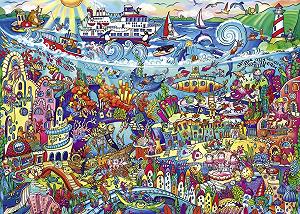 Треугольный пазл Heye Berman 29839 Magic Sea synthetic.ua - Фото 1