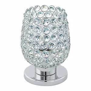 Настільна лампа EGLO 60 Вт Хром - Фото 1