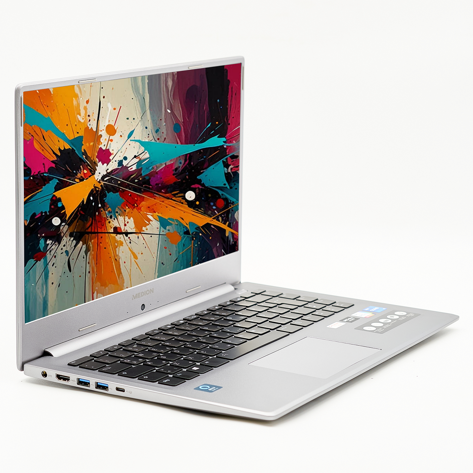 Ноутбук Medion Akoya S15449 Intel Core i5-1135G7 8 ГБ RAM 256 ГБ SSD Intel Iris Xe Graphics Металл, фото №3
