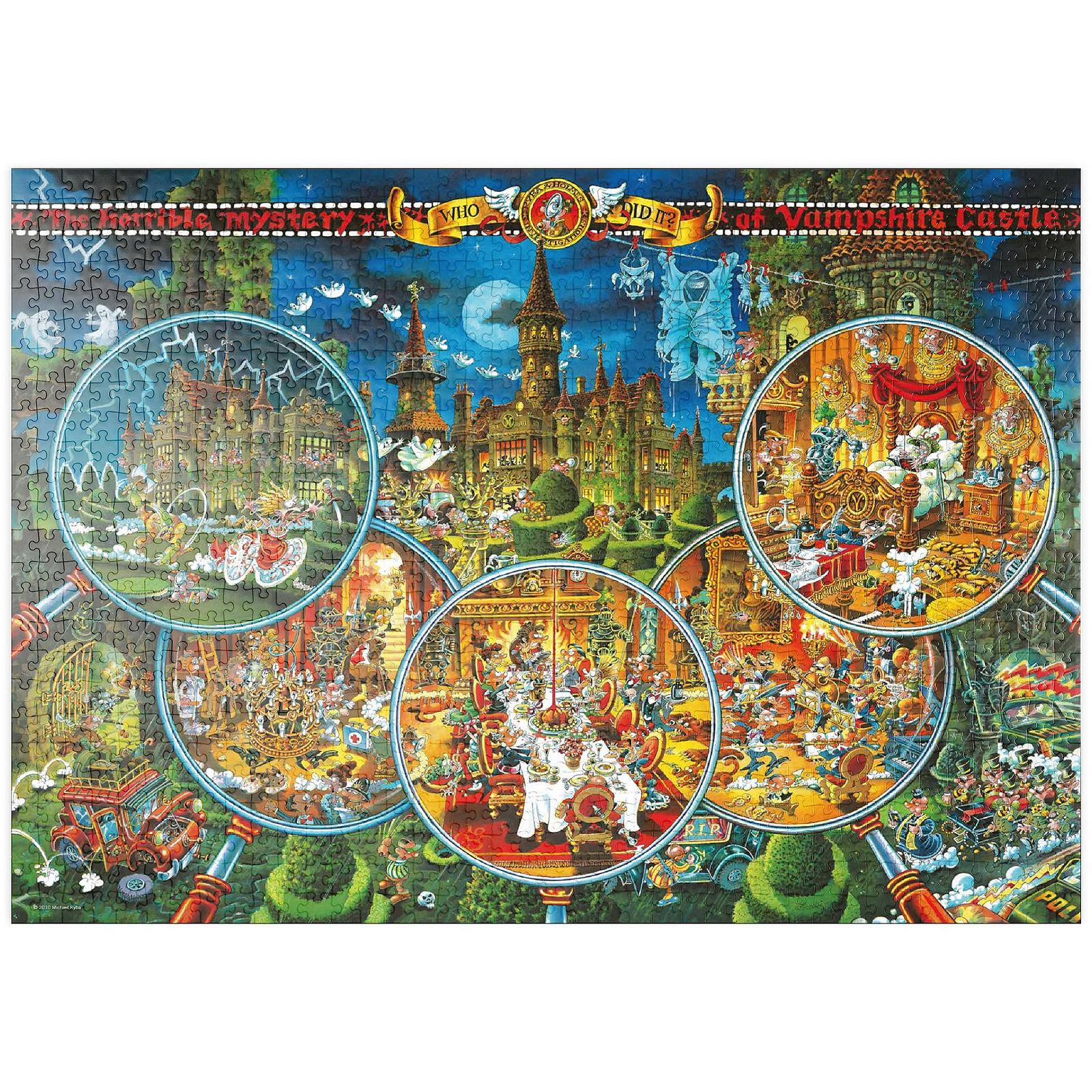 Пазл Heye Puzzle MyPuzzle Special Collection Cartoon Classics Crime Scene 1000 элементов, фото №1