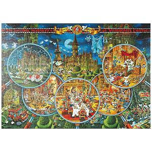 Пазл Heye Puzzle MyPuzzle Special Collection Cartoon Classics Crime Scene 1000 элементов - Фото 1