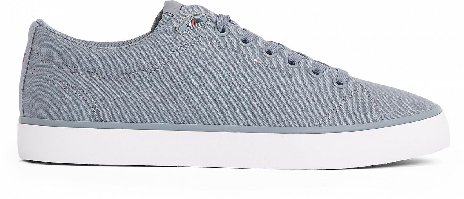 Низкие кеды Tommy Hilfiger Core Canvas Grau (Overcast Grey) 44, фото №5