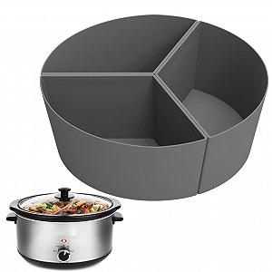 Силиконовый Вставка для медленного приготовления Разделитель с 3 отделениями - Фото 1