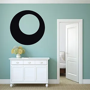 Наклейка для стін kleb-Drauf® 1 Large Retro Dot зелена матова 45 x 45 см synthetic.ua - Фото 1