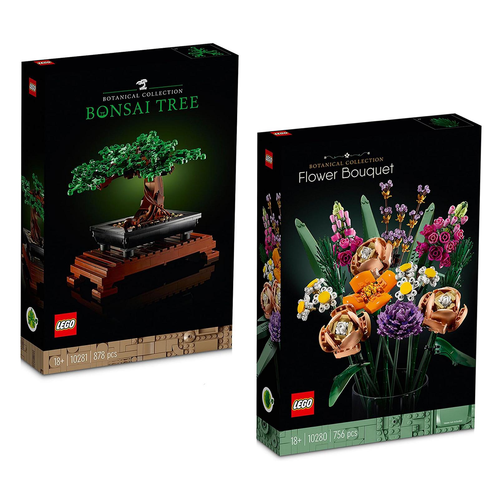 Блок LEGO Botanical Collection 10280 Букет 10281 Бонсай, фото №1 Блок LEGO Botanical Collection 10280 Букет 10281 Бонсай, фото №1