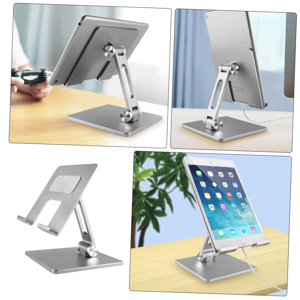 Підставка для ноутбука Vaguelly з охолодженням Алюмінієвий сплав Портативна, фото №3