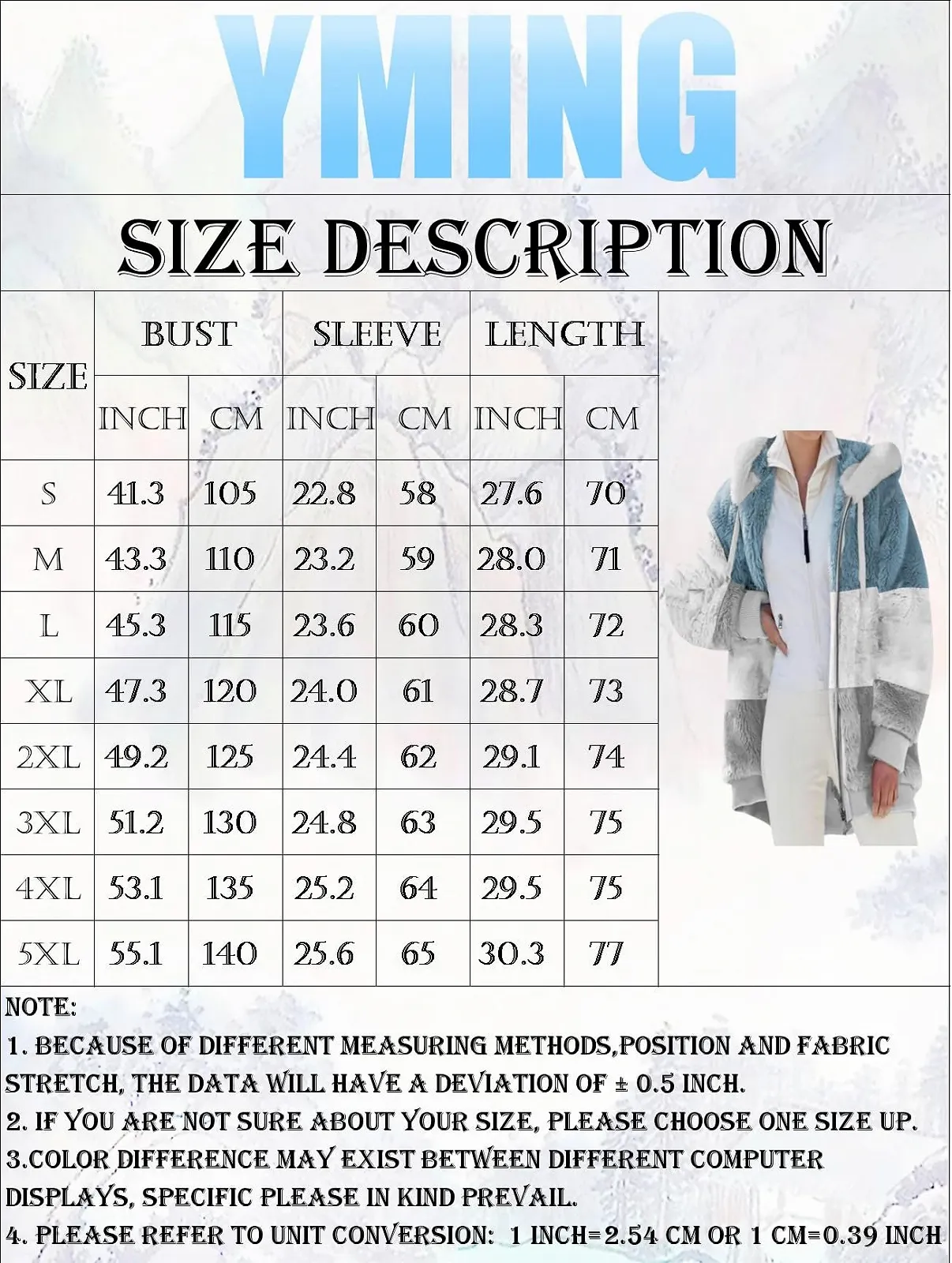 Женская Плюшевая Куртка Yming Зимняя, фото №2 Женская Плюшевая Куртка Yming Зимняя, фото №2