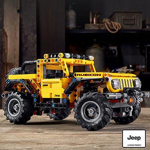 Конструктор LEGO Technic 42122 Jeep Wrangler Rubicon (665 деталей) 2021 synthetic.ua - Фото 1