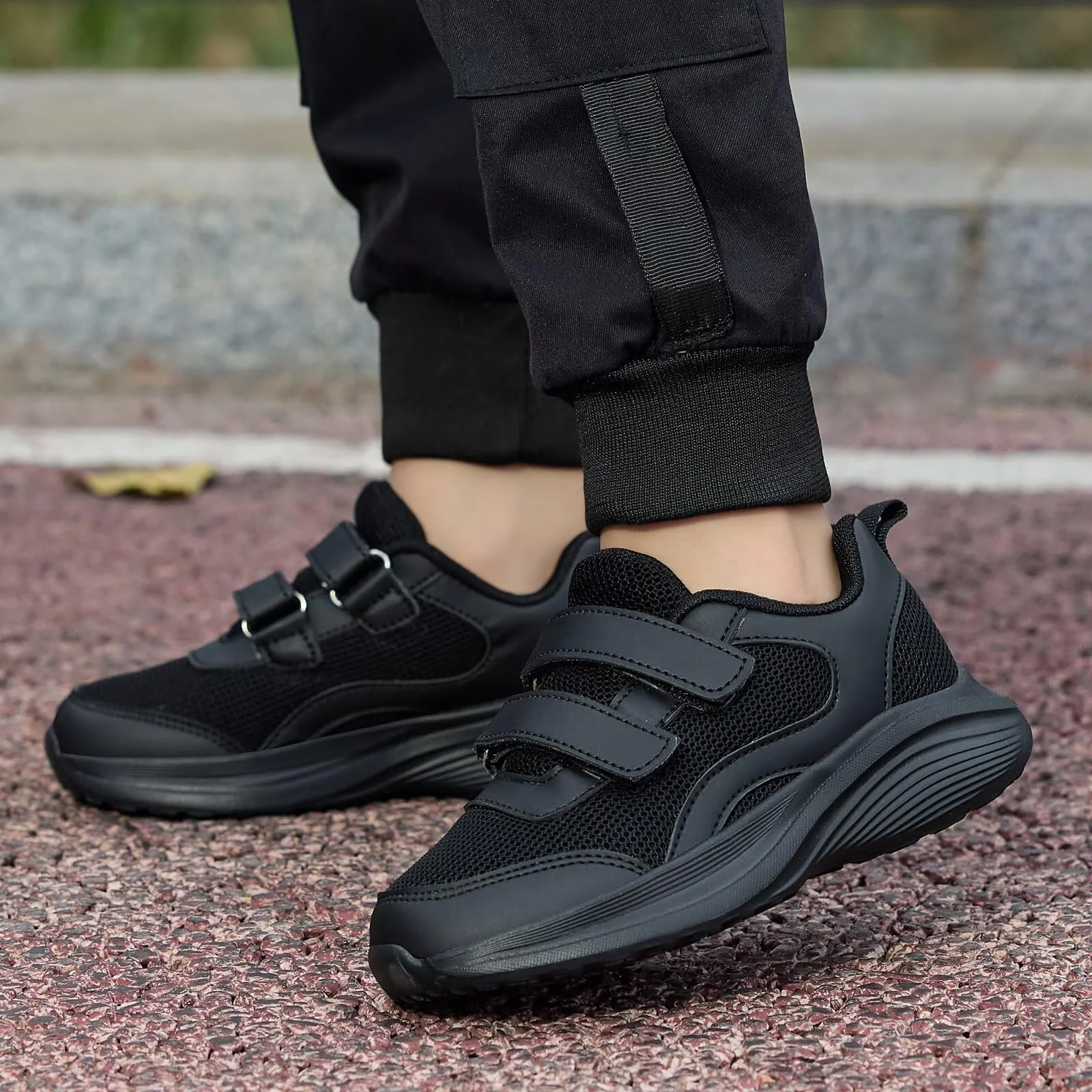 Детские спортивные кроссовки, детские кроссовки для бега, дышащие уличные кроссовки, регулируемые кроссовки для девочек, фото №2