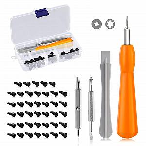 Набір викруток MaikcQ для заміни відеодзвінка, 2 елементи T6/T15, SL2.0/PH2 викрутка з 40 гвинтами для дверних дзвінків Ring Doorbell & Ring Doorbell 2 & Ring Doorbell Pro - Фото 1