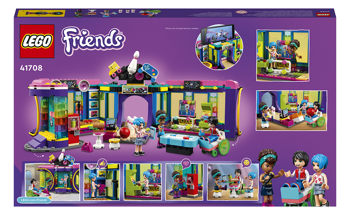 Детский конструктор LEGO Friends Диско-аркада для роллеров (41708), фото №3