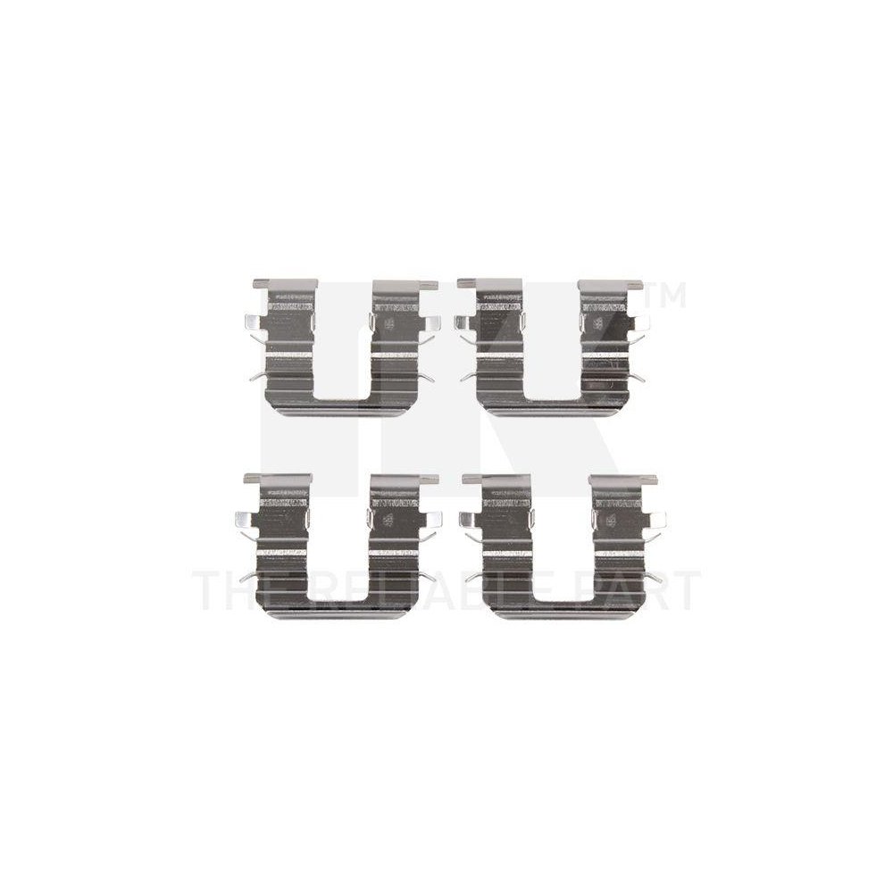 Комплект аксесуарів, гальмівні колодки NK 79341746 задня вісь, фото №1