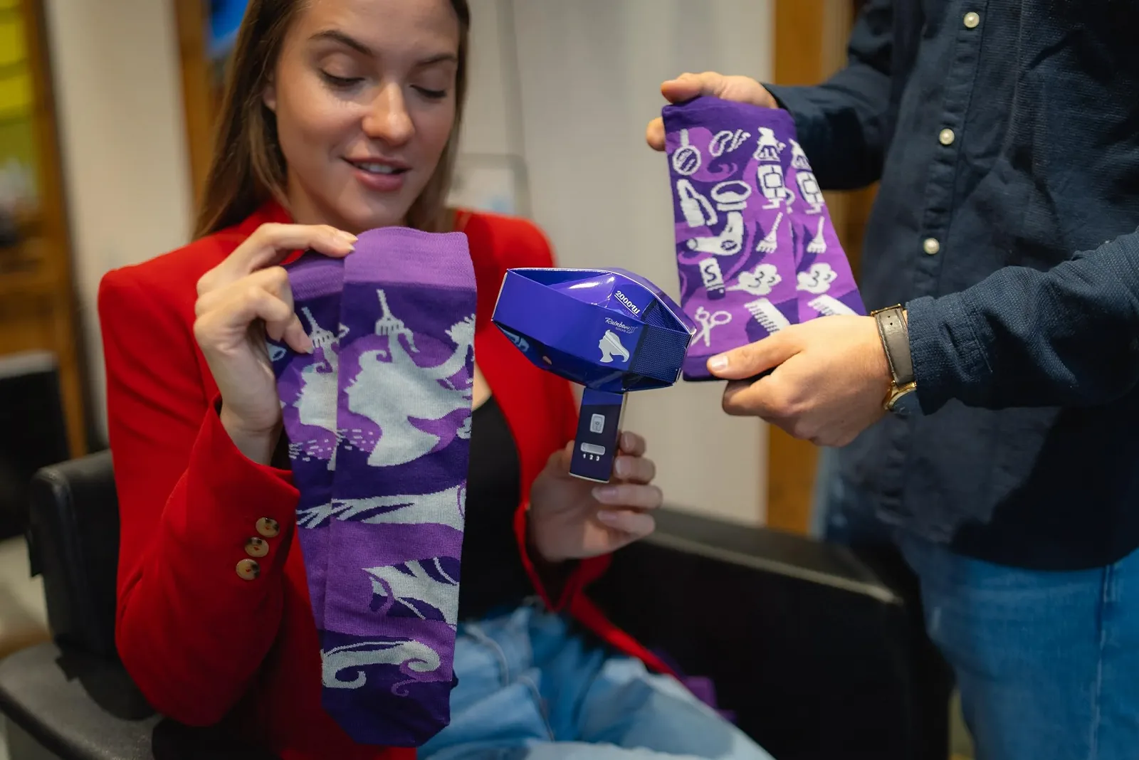 Шкарпетки Rainbow Socks Фен - Жіночі/Чоловічі - 2 пари, фото №7 Шкарпетки Rainbow Socks Фен - Жіночі/Чоловічі - 2 пари, фото №7