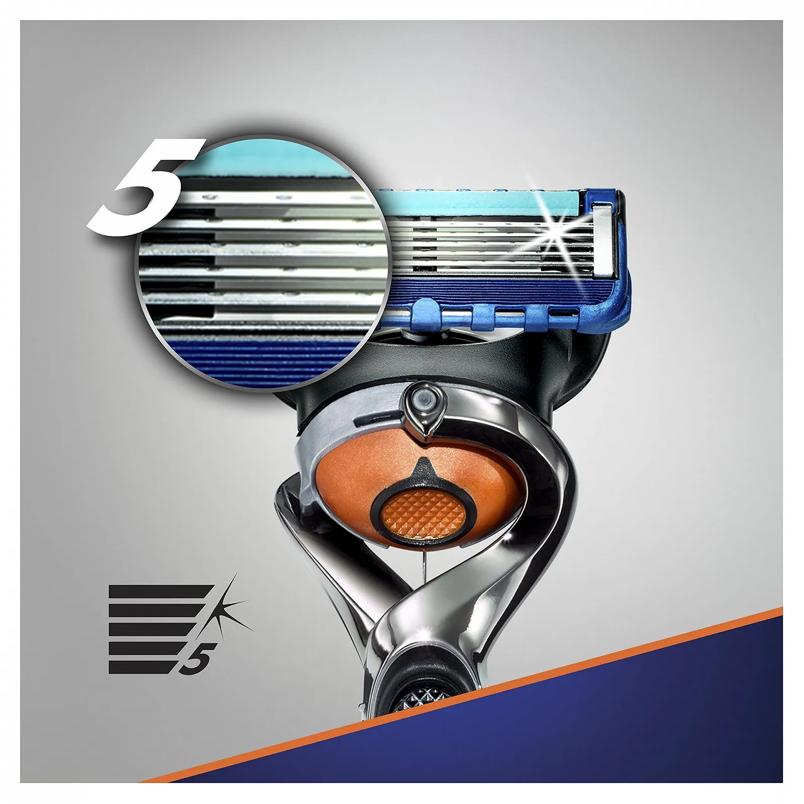 Бритва Gillette Fusion 5, фото №2