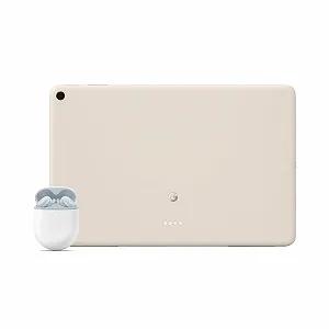 Планшет Google Pixel Tablet 11 дюймов 8 ГБ RAM 128 ГБ Фарфоровый + наушники Pixel Buds A-Series Цвет моря - Фото 1