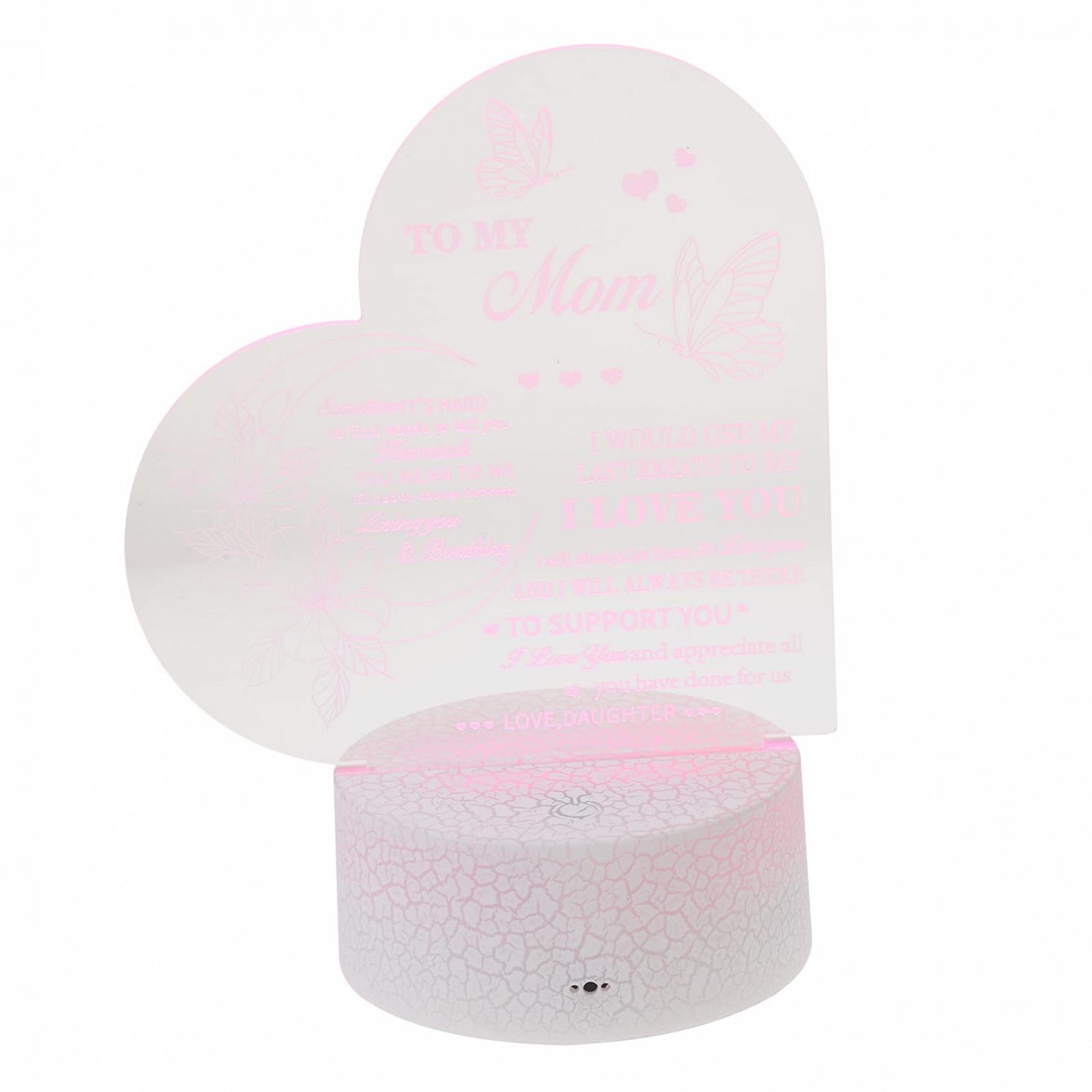 Ночник DOITOOL 3D LED Пластик Белый, фото №7