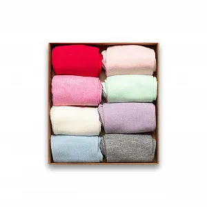 Женские бамбуковые носки RAFRAY, цветные, мягкие и дышащие, с манжетами, размер 36-40, 8 пар synthetic.ua - Фото 1