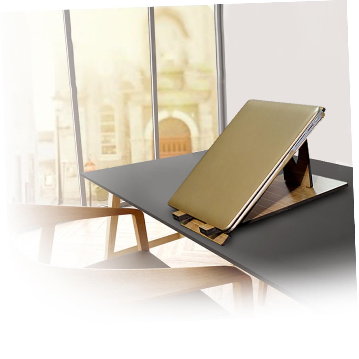 Підставка для ноутбука Дерев'яна Портативна Легка, фото №3 Підставка для ноутбука Дерев'яна Портативна Легка, фото №3