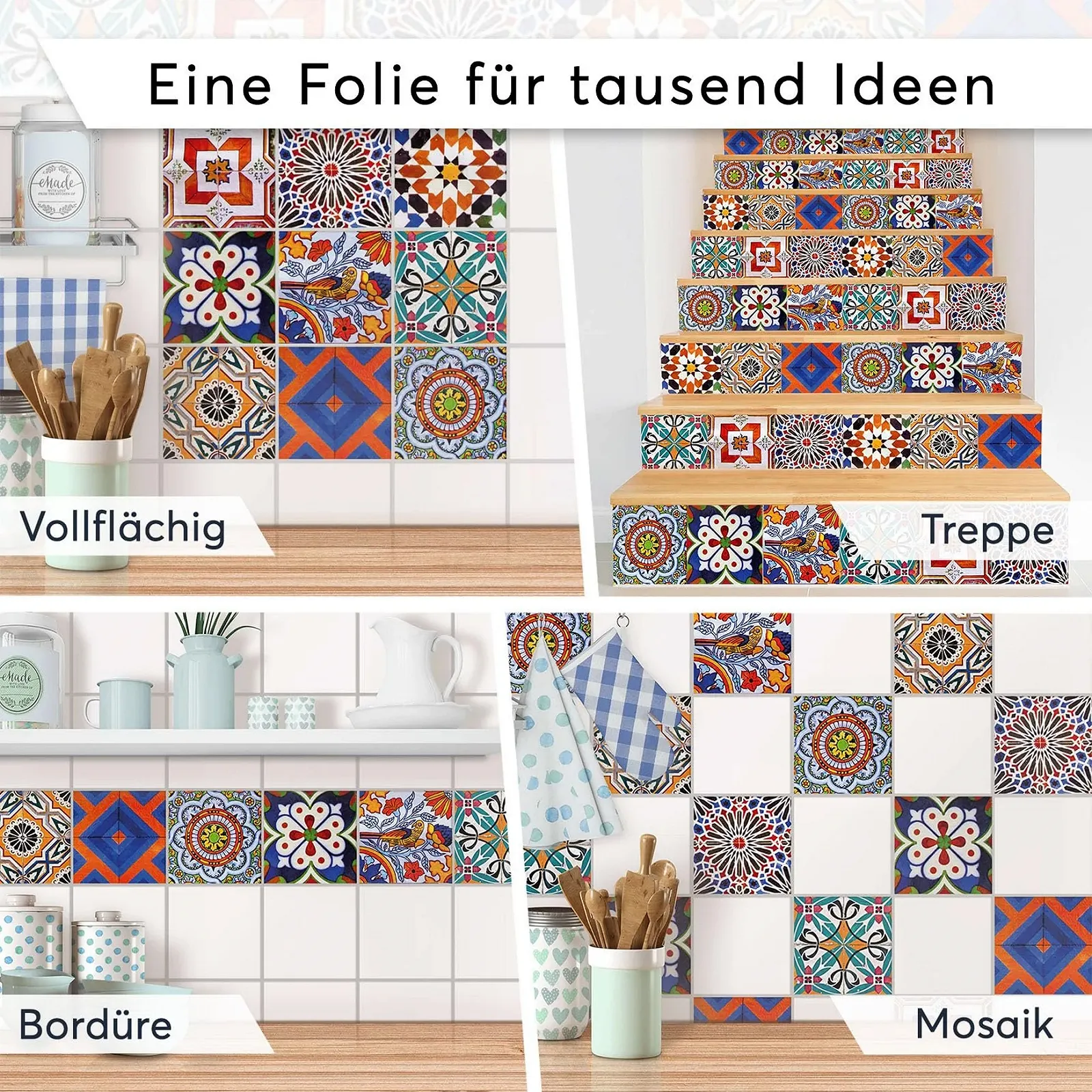 Наклейка на плитку creatisto Portuguese Tiles 9 шт. 20 x 20 см, фото №8