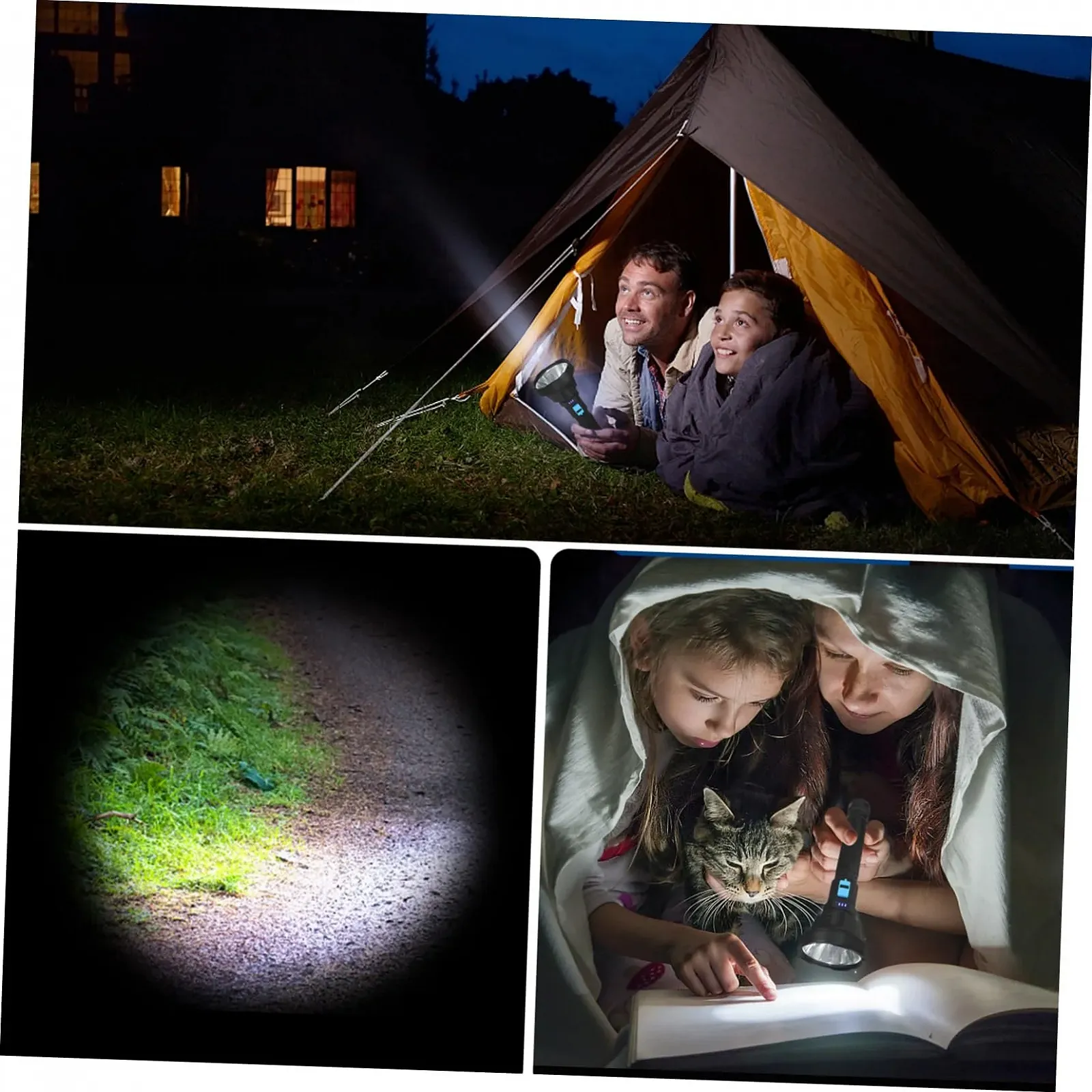 Ліхтар STOBOK Пошуковий Зовнішній Акумуляторний Кемпінговий USB LED, фото №4 Ліхтар STOBOK Пошуковий Зовнішній Акумуляторний Кемпінговий USB LED, фото №4