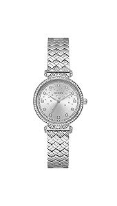 Часы Аналоговые Guess GW0763L1 Женские Кварцевые Серебристые - Фото 1