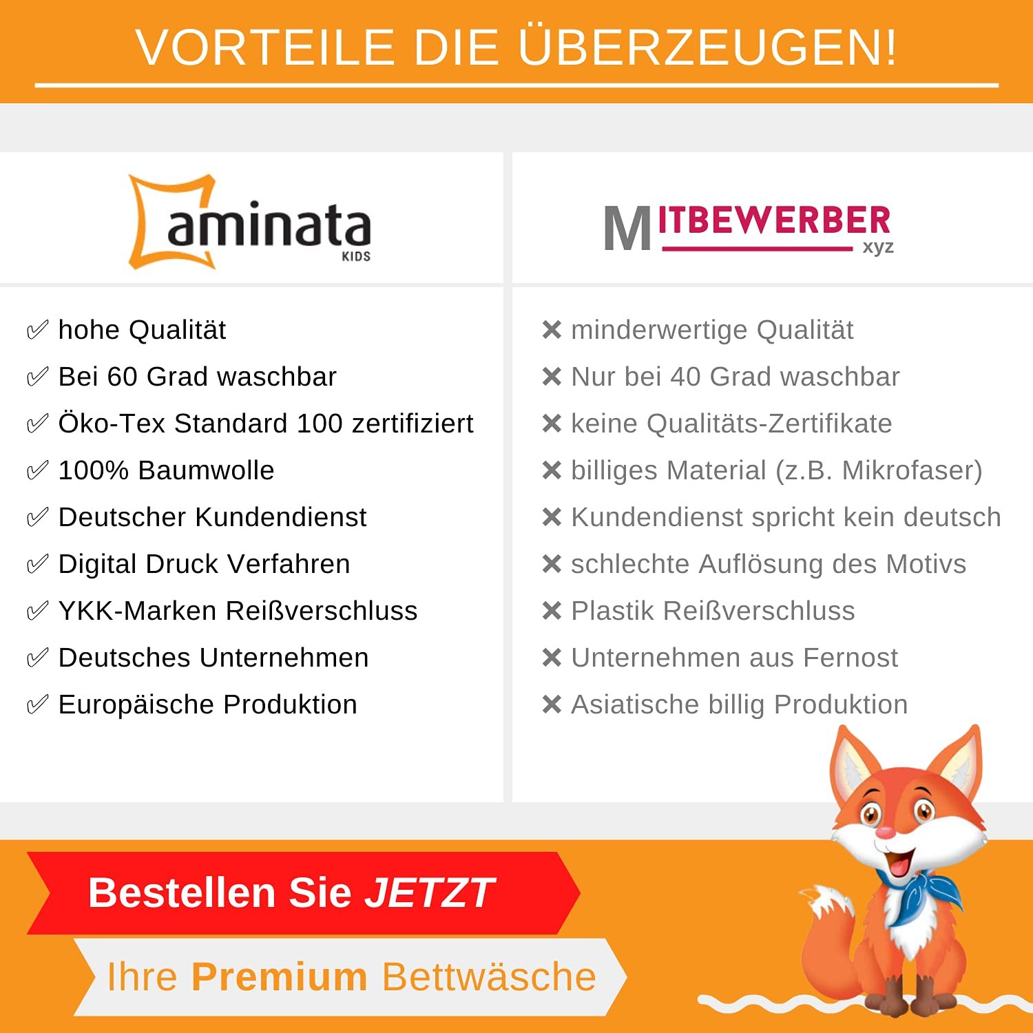 Постільна білизна Aminata kids Єдиноріг 135 x 200 см, 80 x 80 см, бавовняна, рожева, з блискавкою YKK, двостороння, з малюнком єдинорога, коні, фото №5