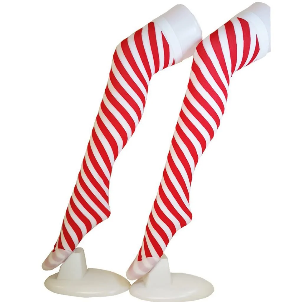 Жіночі панчохи до стегон Candy Cane, One Size, фото №5