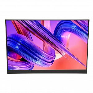 Монитор Plyisty Portable 16 Дюймов 2.5K 144Hz HD с Type-C Портом, Встроенный Динамик для ПК PS3 Телефона, Легкий - Фото 1