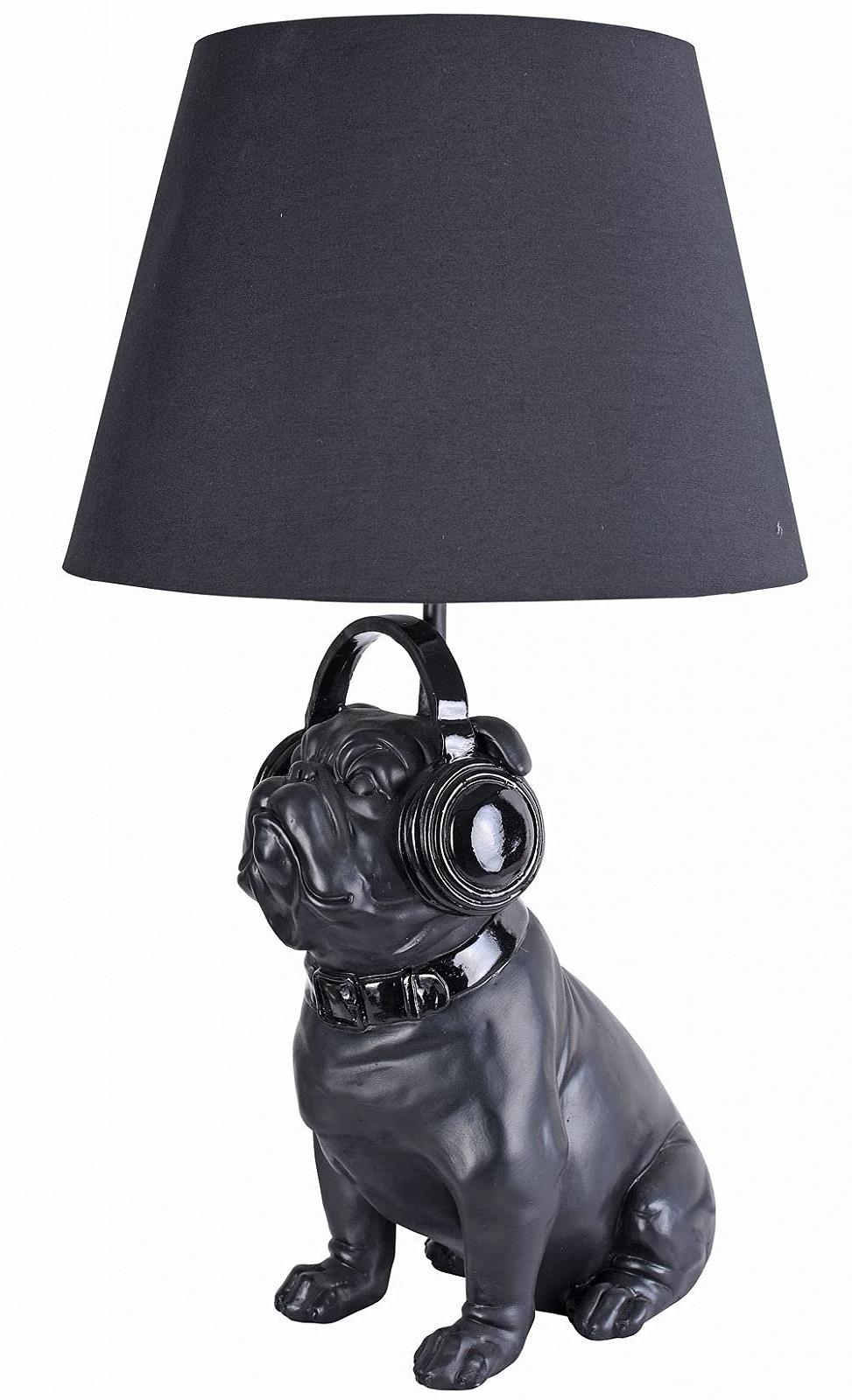 Настольная лампа Palazzo Madame Carlin cw088 Фигурка мопса 54 см, фото №2