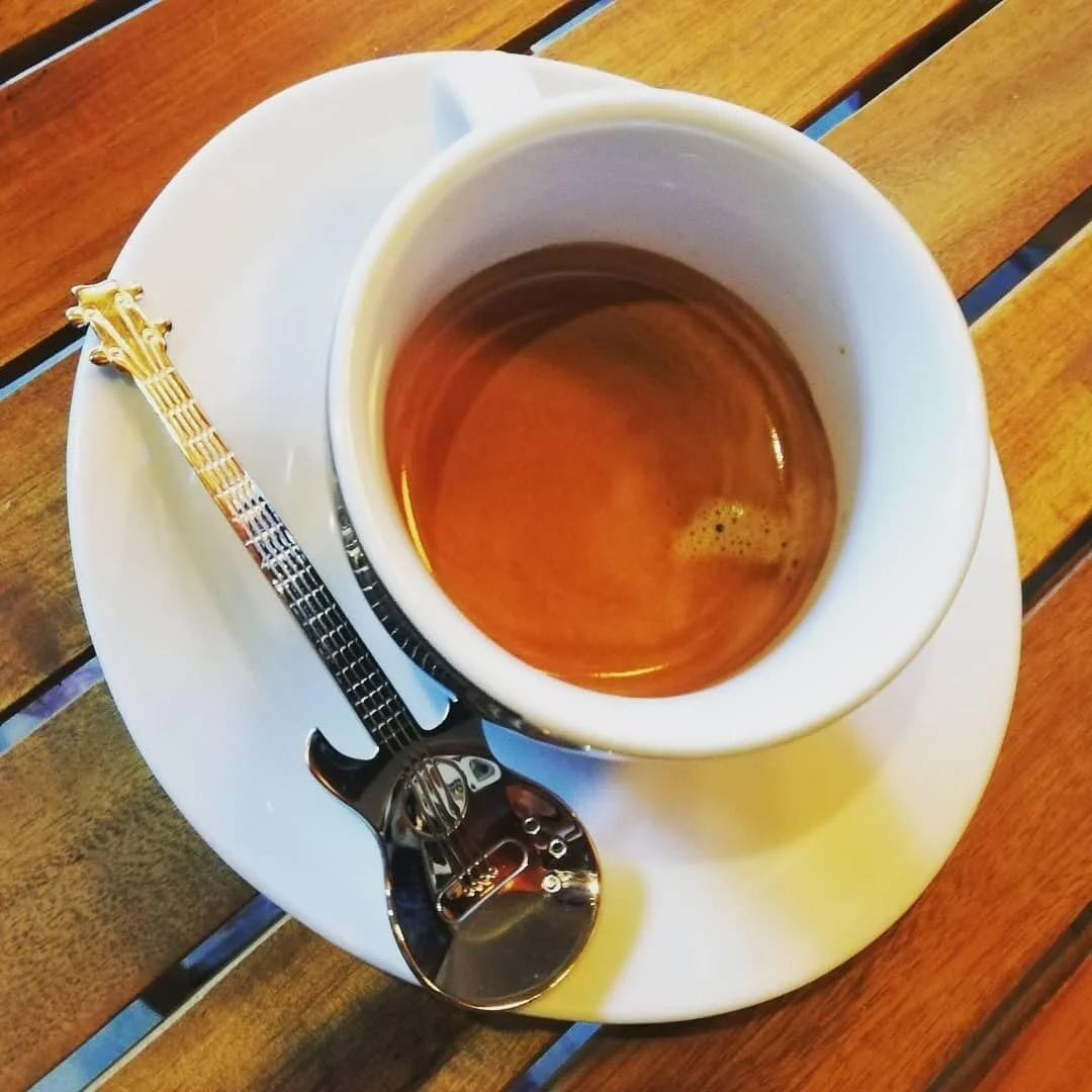 Ложка чайна AYOMI Нержавіюча сталь Форма гітари Набір з 4 штук, фото №4