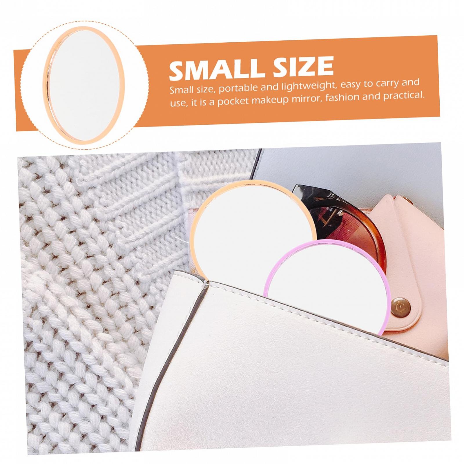 Зеркало Angoily Schminkspiegel Reisespiegel для макияжа пластиковое, фото №4