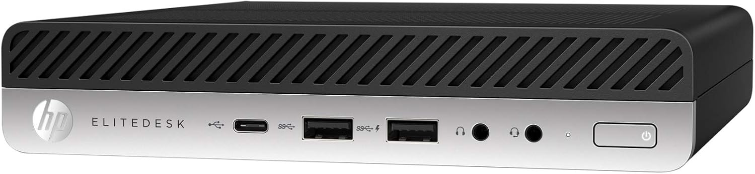 Мини ПК HP EliteDesk 800 G3 / Intel Core i5-7500T / RAM 16GB / SSD 512GB / LAN / Wi-Fi / Bluetooth / Windows 11 / Черный, фото №2