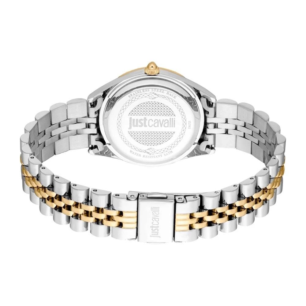 Женские часы Кварцевые Аналоговые Just Cavalli JC1L361M0075 Серебристый / Черный, фото №2 Женские часы Кварцевые Аналоговые Just Cavalli JC1L361M0075 Серебристый / Черный, фото №2