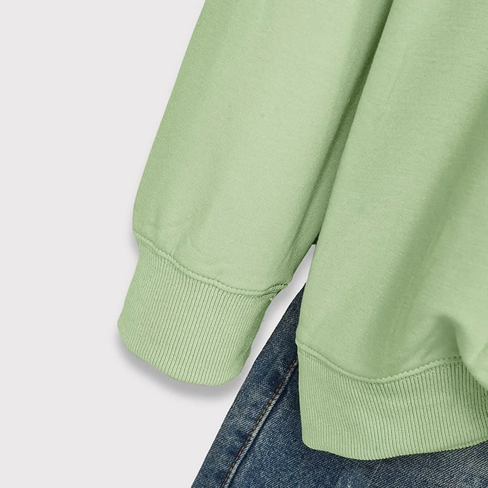 Женский свитшот MLZHAN Halloween Spooky Season, смешной принт с привидениями кошек и тыкв, рубашки с длинными рукавами, осенний модный пуловер, топы, фото №6