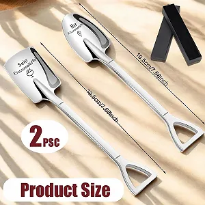 Ложка для мороженого Valentine's Day, 2 шт, с подарочной коробкой synthetic.ua - Фото 1