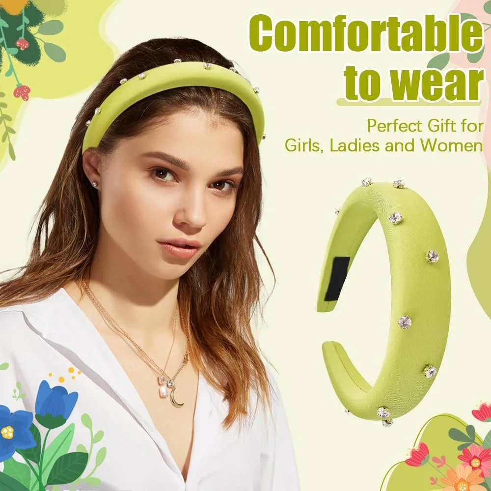 Обруч для волос атласный, фото №3