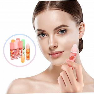 Блиск для губ Healvian Lip Oil Блиск для губ глянцева фруктова зволожуючий крем захист 8 шт. synthetic.ua - Фото 1