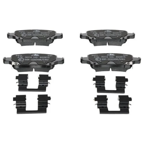 Комплект гальмівних колодок, дискове гальмо ATE 13.0460-2615.2 OPEL VAUXHALL Задня вісь, фото №2 Комплект гальмівних колодок, дискове гальмо ATE 13.0460-2615.2 OPEL VAUXHALL Задня вісь, фото №2