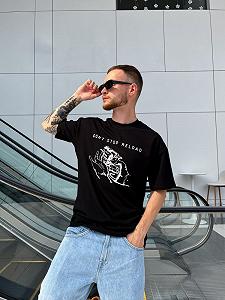 Футболка Reload Don't Stop чорний synthetic.ua - Фото 1