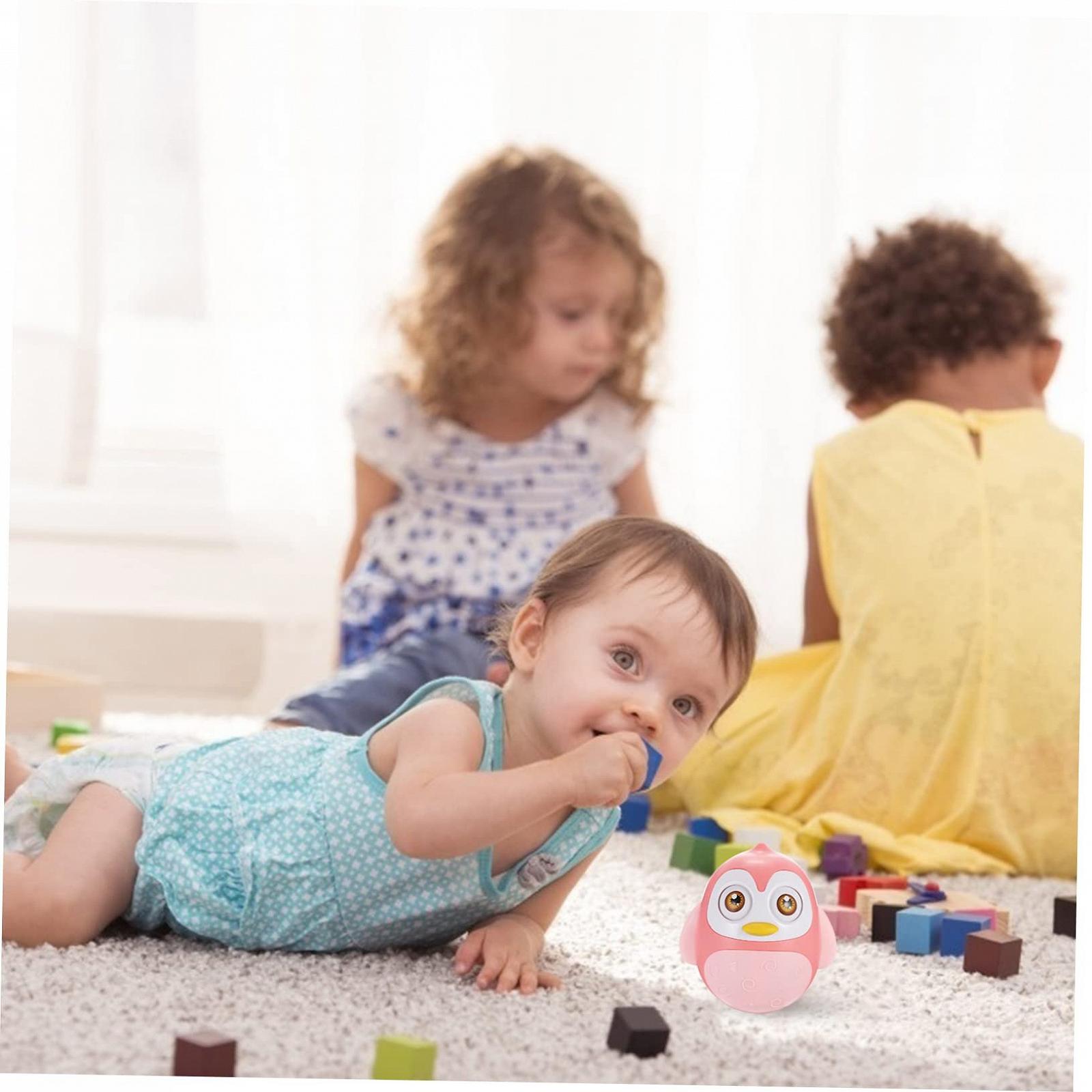 Чашка-неваляшка Abaodam Пингвин, розовый, фото №8