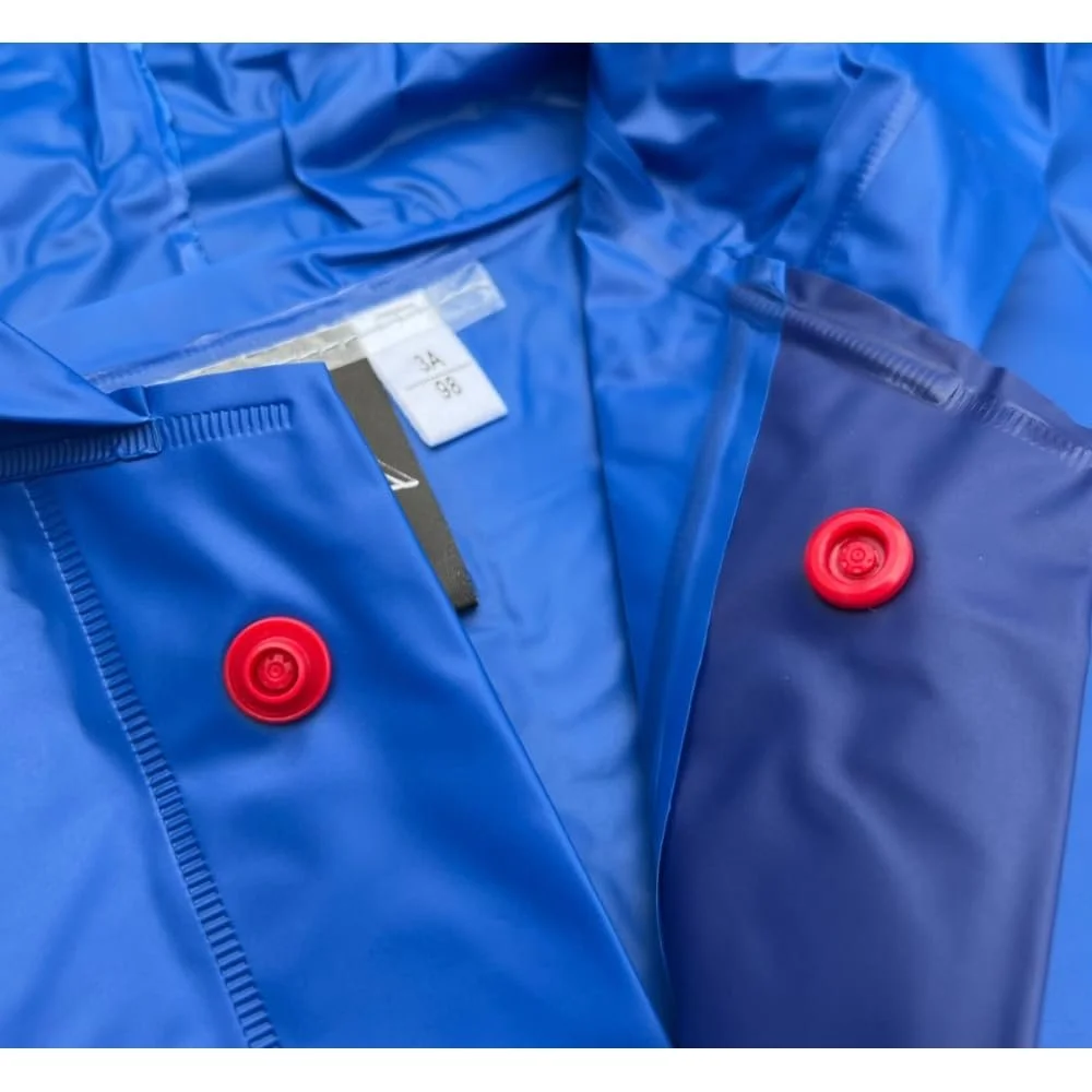 Детский дождевик CARTOON Sonic с капюшоном и застежкой на пуговицах, фото №2