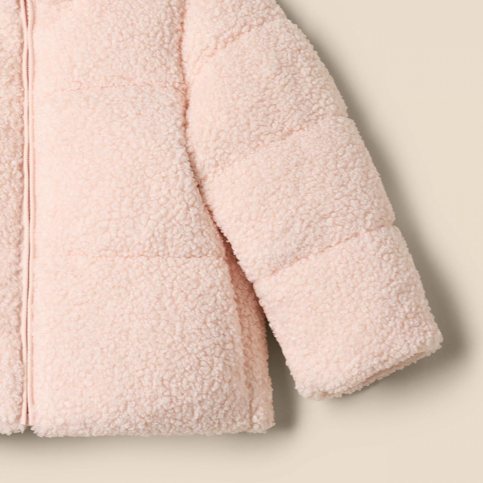 Унисекс детская стеганая куртка Amazon Essentials x Sofia Grainge Teddy длинная, фото №3 Унисекс детская стеганая куртка Amazon Essentials x Sofia Grainge Teddy длинная, фото №3