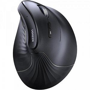 Мышка Ugreen MU008 Vertical Wireless Black (25444) ціна на synthetic.ua - Фото 1 Мышка Ugreen MU008 Vertical Wireless Black (25444) synthetic.ua - Фото 1