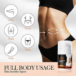 Крем Антицеллюлитный Для похудения Жир, сжигающий брюшной жир, Антицеллюлитный крем для сжигания жира, Укрепляющий крем для тела, Тонкие бедра, Более упругий живот, Упругие ягодицы и руки BodySlimmingCream synthetic.ua - Фото 1