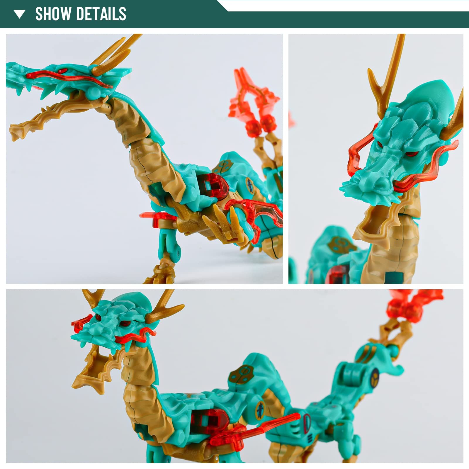 Трансформер 52TOYS MEGABOX MB-14 Китайский дракон, фото №4